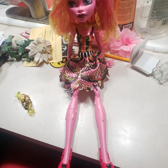 Monster High Doll Goolipe Jellington Freak Du Chic out of box never played with - Picture 8 of 9